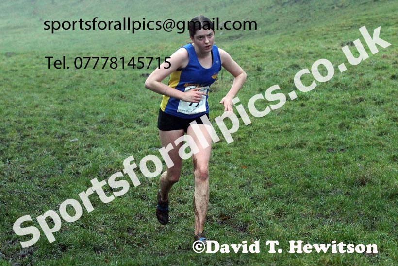 Womens under-17s and under-20s, NECAA Junior Cross Country Relays, Thornley Farm, Peterlee, Saturday, December 12th. Photo: David T. Hewitson/Sports for All Pics